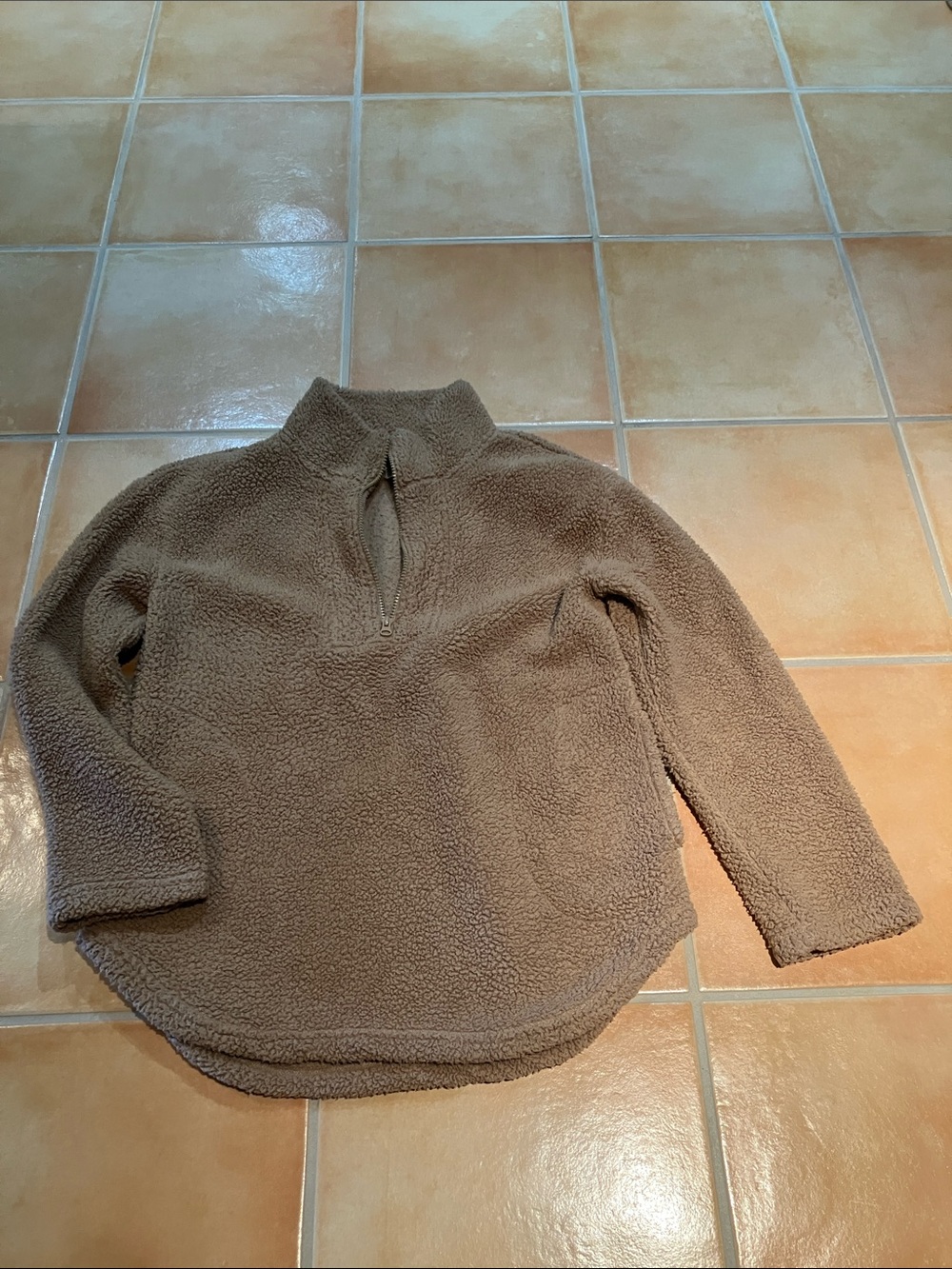 Ladies fleece pullover